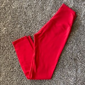 ZYIA - Red Ascend High Rise Capri - 20”